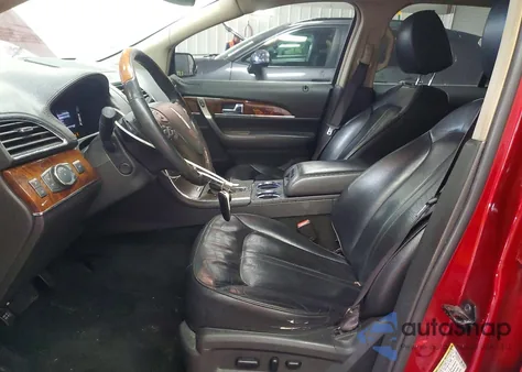 2013 Lincoln Mkx z USA, uszkodzony, nr VIN 2LMDJ8JK1DBL30716